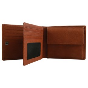 Strellson Blackwall Myles Billfold H8 Herrenbörse cognac